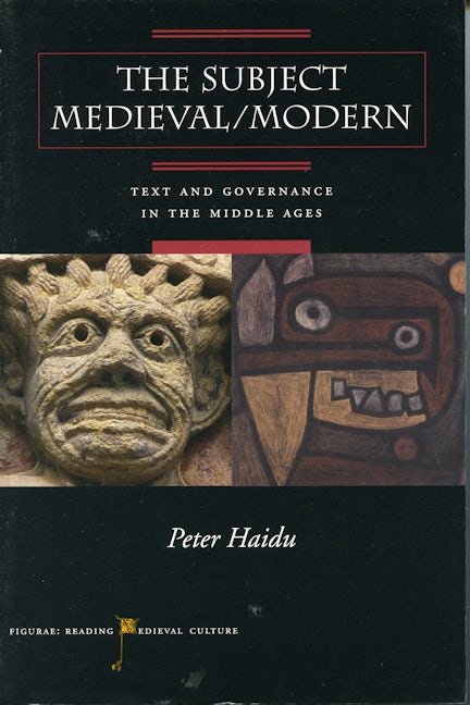 Book cover image for The Subject Medieval/Modern ISBN: 9780804747431